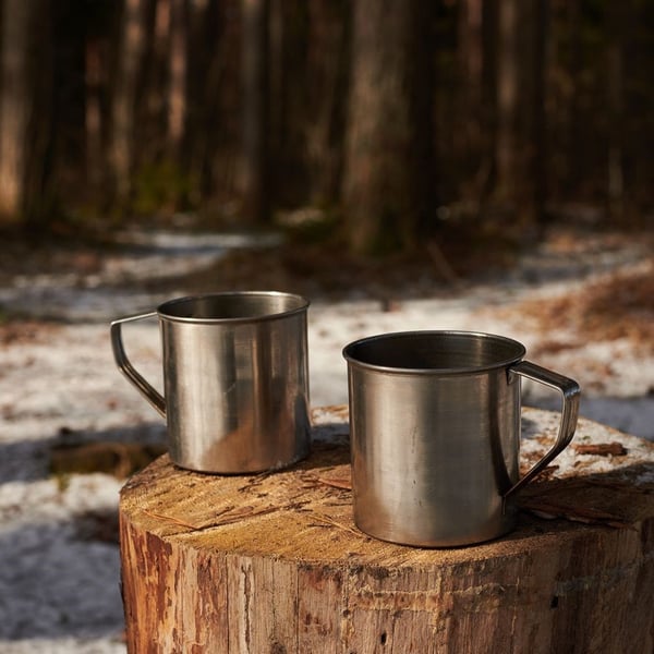 Stålturistmugg 450 ml