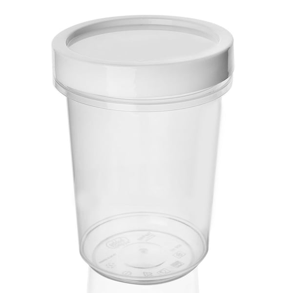 Madbeholder med skruelåg til suppe 500 ml