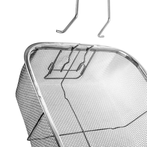 Granitgryde med glaslåg, grillpande, kurv GRANDE 2+4 l 4 stk.