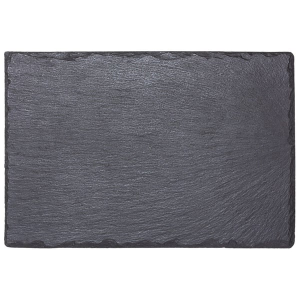Liuskekivinen tarjotin suorakulmainen 30x20 cm