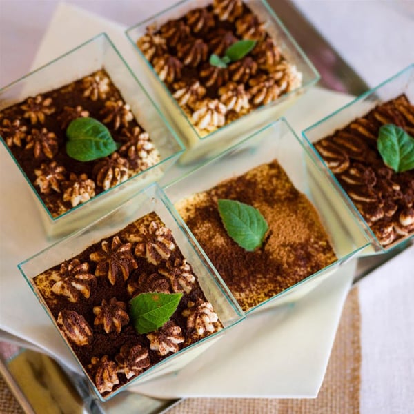 Mini dessertskål sæt 12 stk. 120 ml