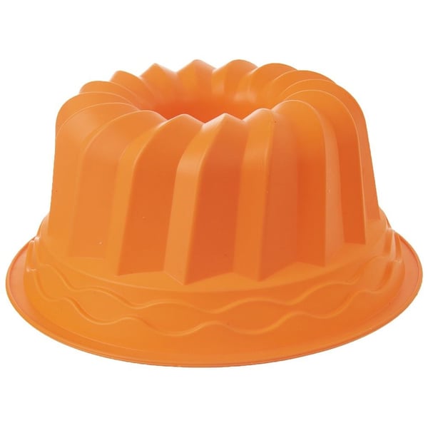 Oranssi silikoninen bundtmuotti SILLINIE 23,5 cm
