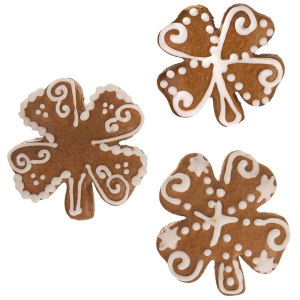 Stålkakform klöver 6 cm
