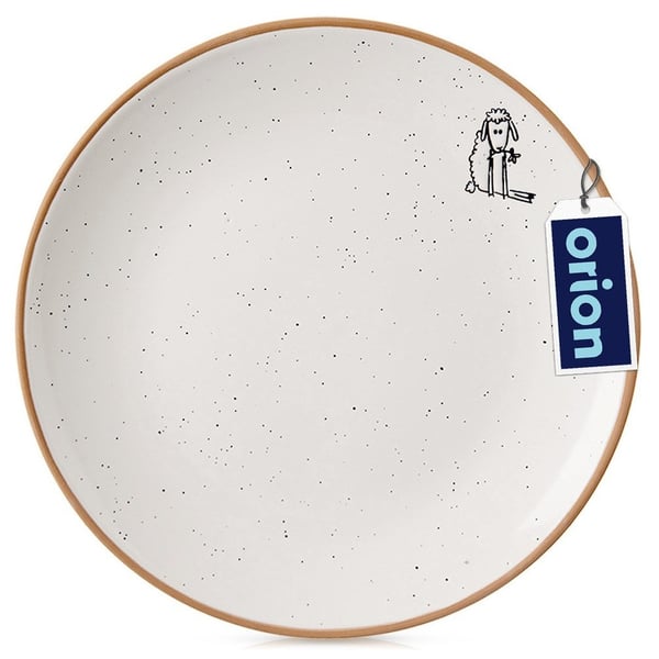 jälkiruokalautanen keraaminen beige 20 cm