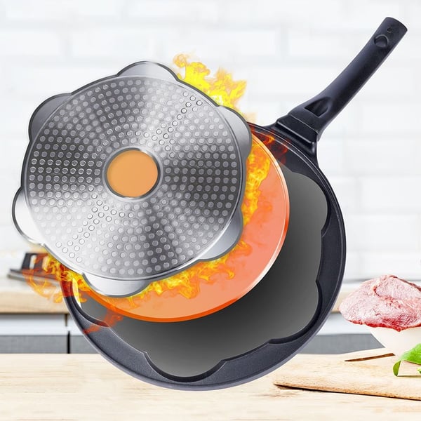 Graniittipannu munille 7 reikää GRANDE 27 cm