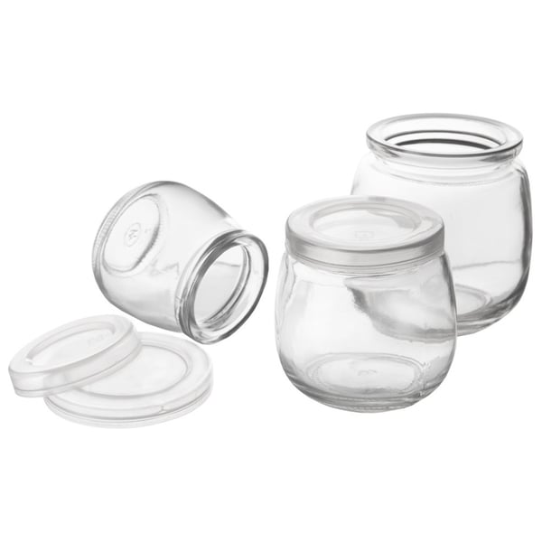Jogurtti- ja jälkiruokapurkki 300 ml 12 kpl.