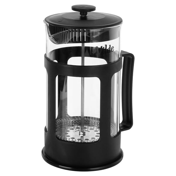Stempelkande til kaffe og te i glas 1 liter