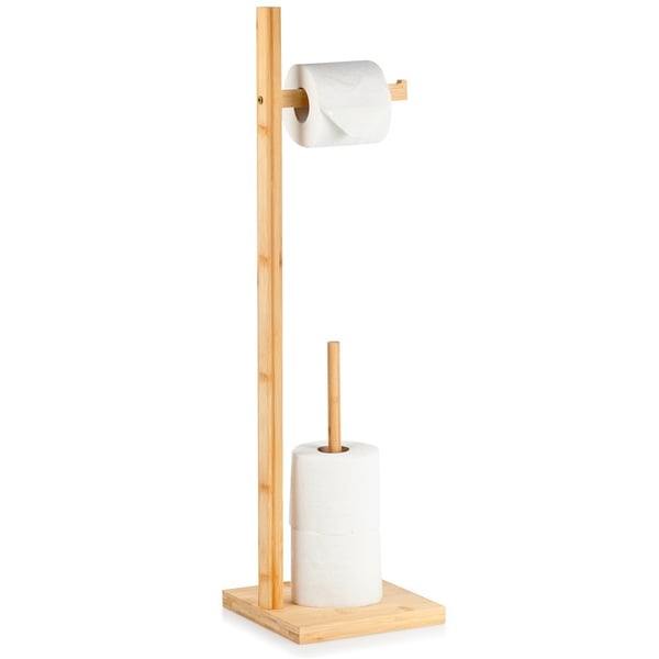 Træ toiletpapirsholder 70 cm