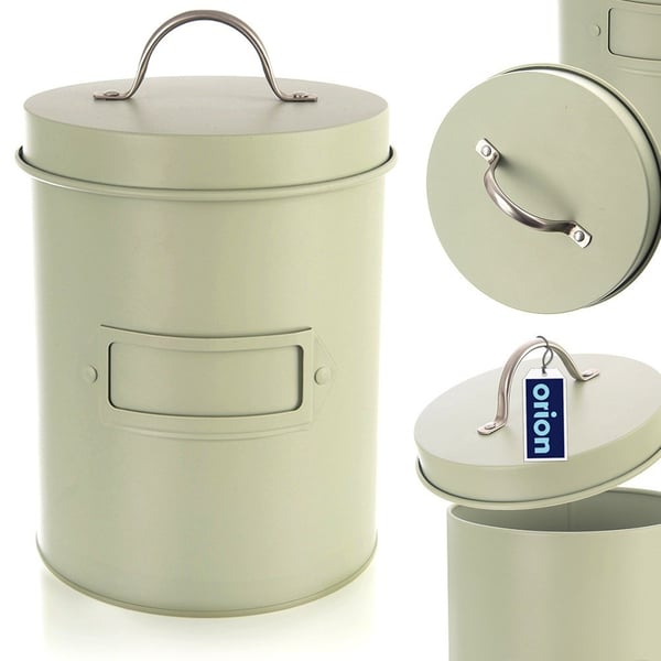 Metalopbevaringsbeholder grøn GREENISH 1,3 l