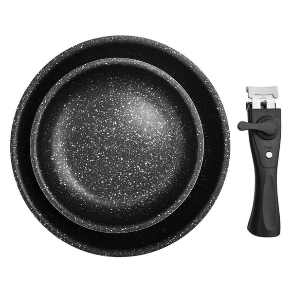 Granit stegepande GRANDE 20 / 26 cm 3 stk.