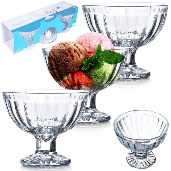 glasskålar i glas 180 ml 3 st