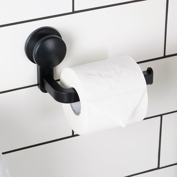 WC-paperin pitimet imukupilla musta 16,5 cm