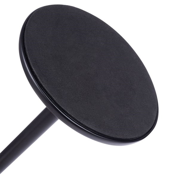 Toiletpapirholder stål sort 47 cm