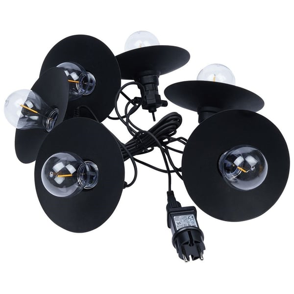 LED-puutarhaketju 5,5 m 6 kpl
