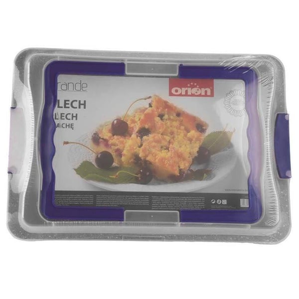 Bakform granit med lock GRANDE 43x29x7 cm