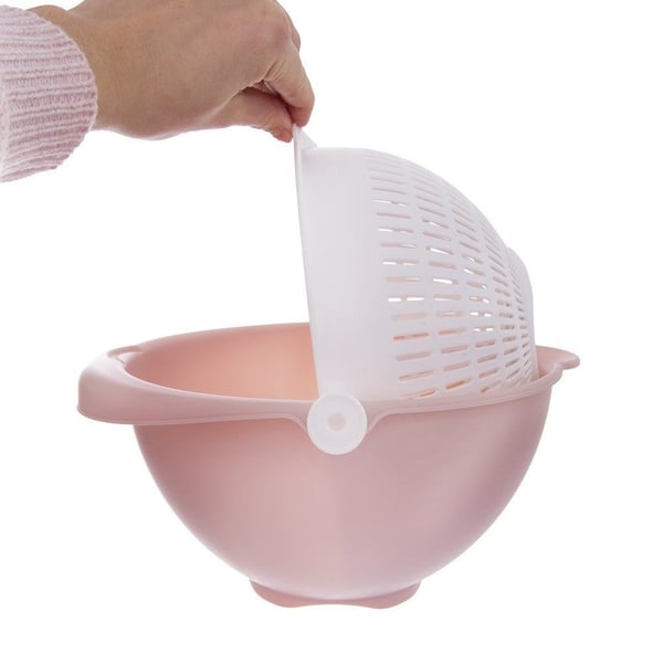 Keittiön siivilä pyörivällä kulholla 25 cm