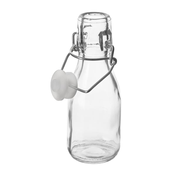 Glasflaska med klipp 160 ml
