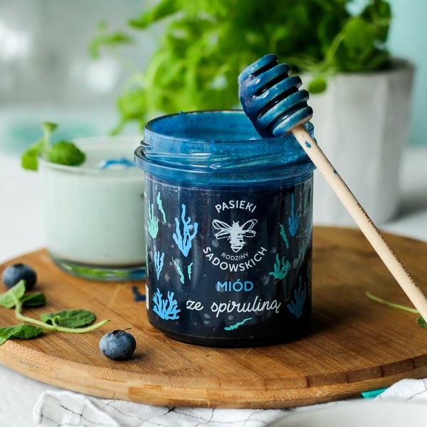 Hunajaa spirulinalla - 430 g
