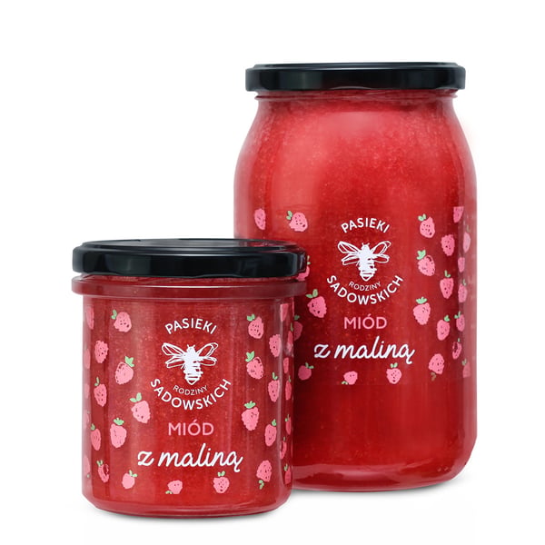 Hunaja vadelmalla - 1150 g