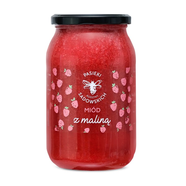 Hunaja vadelmalla - 1150 g