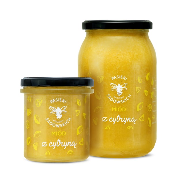 Honung med citron sitruunamehu - 430 g