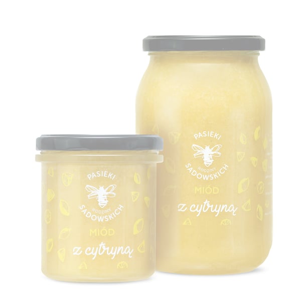 Honung med citron sitruunamehu - 430 g