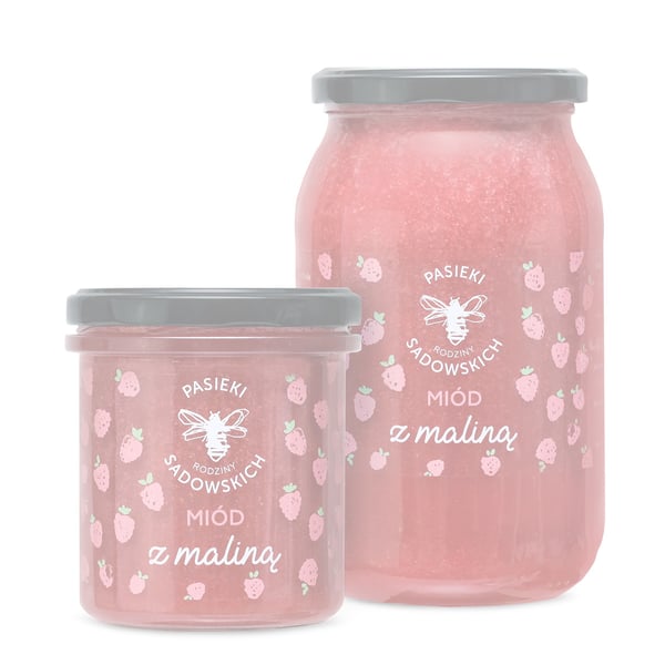 Hunaja vadelmalla - 1150 g