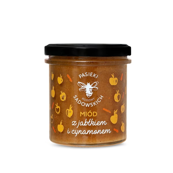 Hunaja omenan ja kanelin kanssa - 430 g