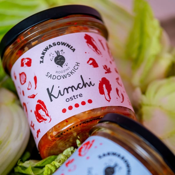 Mausteinen kimchi