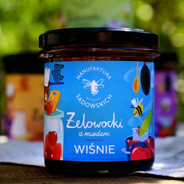 Żelowockia hunajakirsikoilla