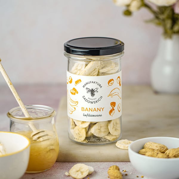 Pakastekuivatut banaanit
