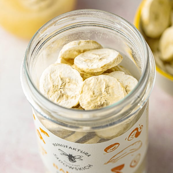 Pakastekuivatut banaanit