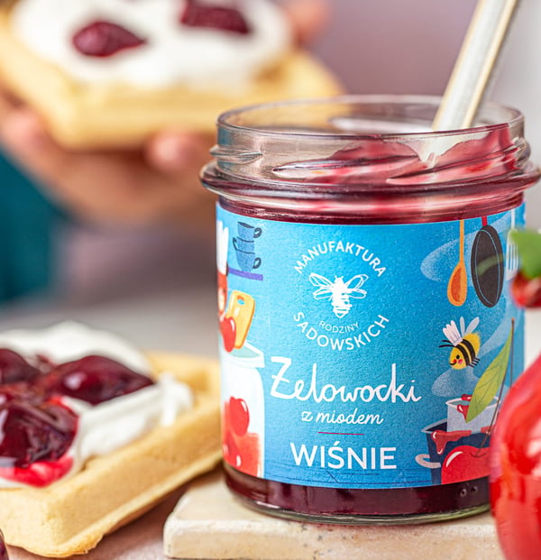 Żelowockia hunajakirsikoilla