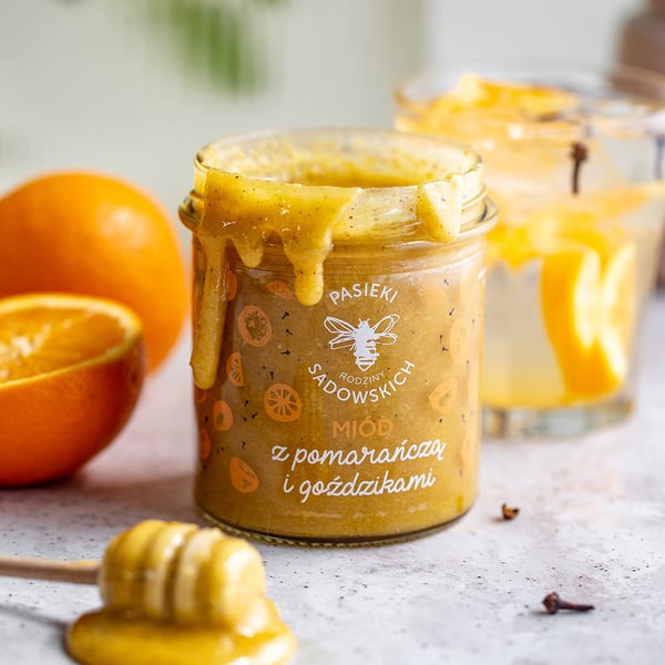 Hunaja appelsiini ja neilika 430 g