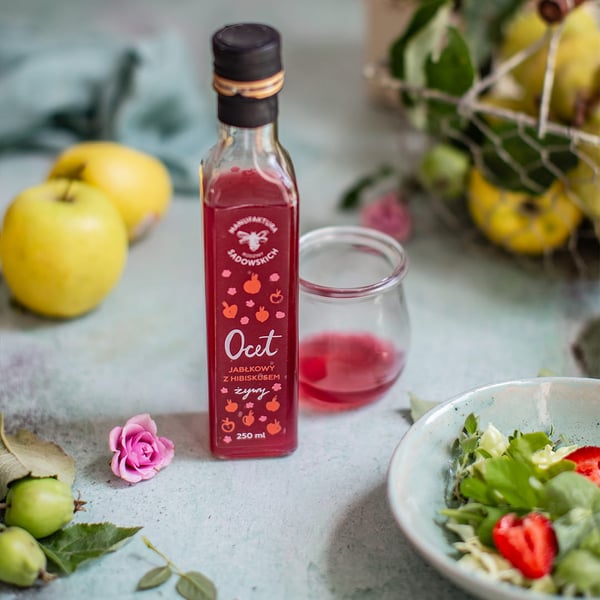 Omenaviinietikkaa ja hibiskusta - 250 ml