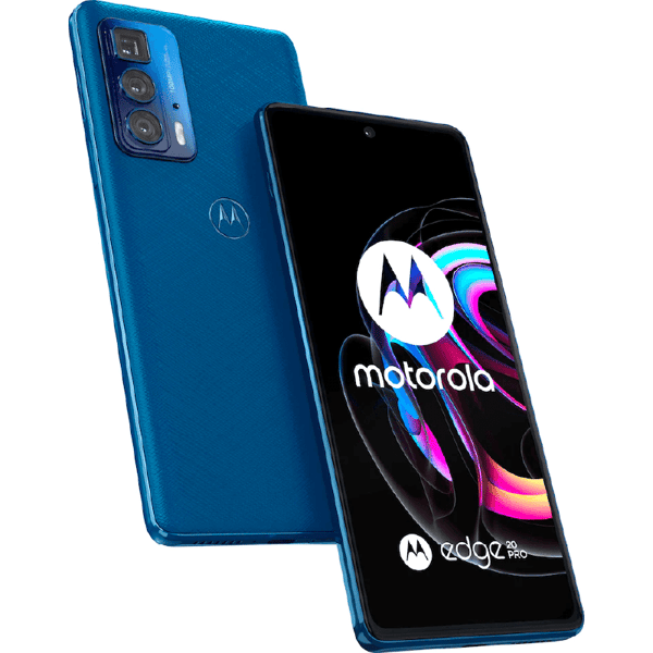 Motorola Edge 20 Pro Midnight Blue 256 GB Klass B (Refurbished)