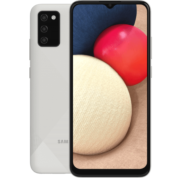 Samsung Galaxy A02s White 32 GB Luokka B (Refurbished)