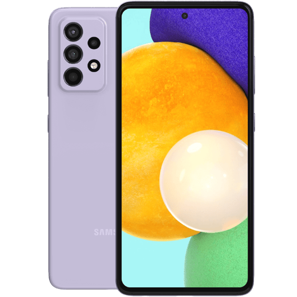 Samsung Galaxy A52 Awesome Violet 128 GB Klass B (Refurbished)