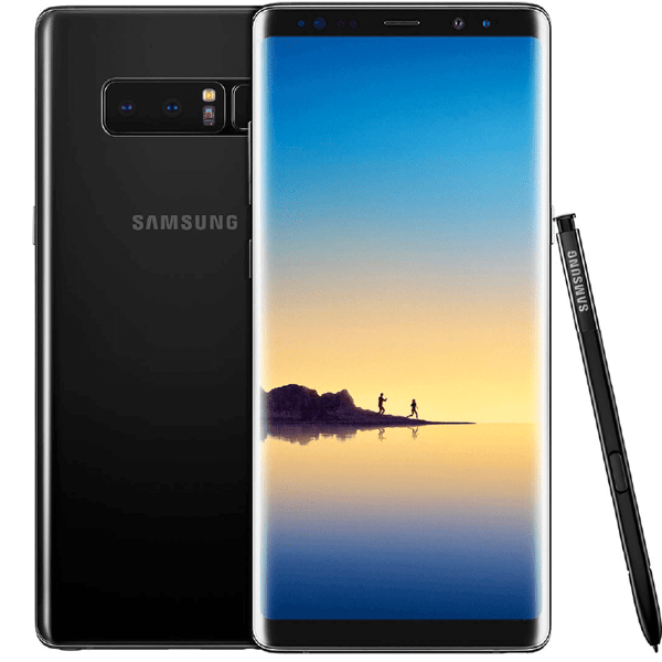 Samsung Galaxy Note 8 Midnight Black 64 GB Luokka B (Refurbished)