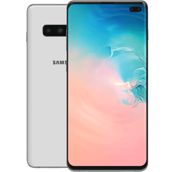Samsung Galaxy S10+ Prism White 128 GB Klasse A (Refurbished)