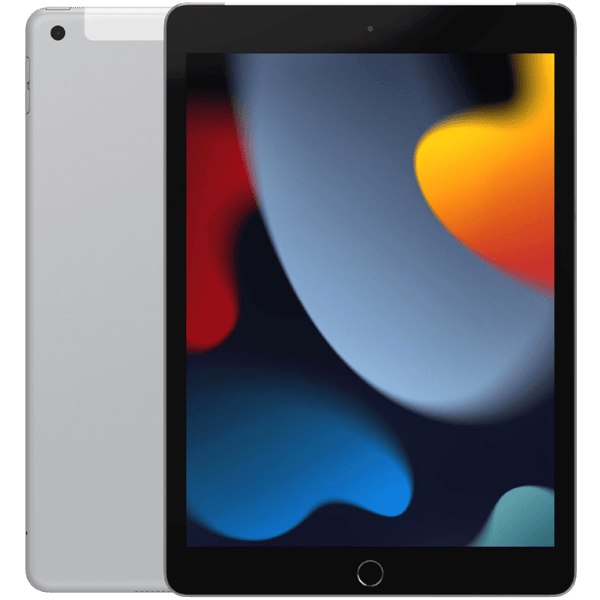 Apple iPad 10,2 9:e gen (2021) Silver 64 GB Wifi Klass B Nytt batteri (Refurbished)