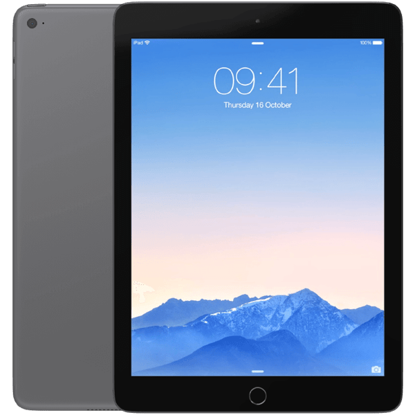Apple iPad Air 2 Space grey WIFI + Cellular 64 GB Luokka B (Refurbished)