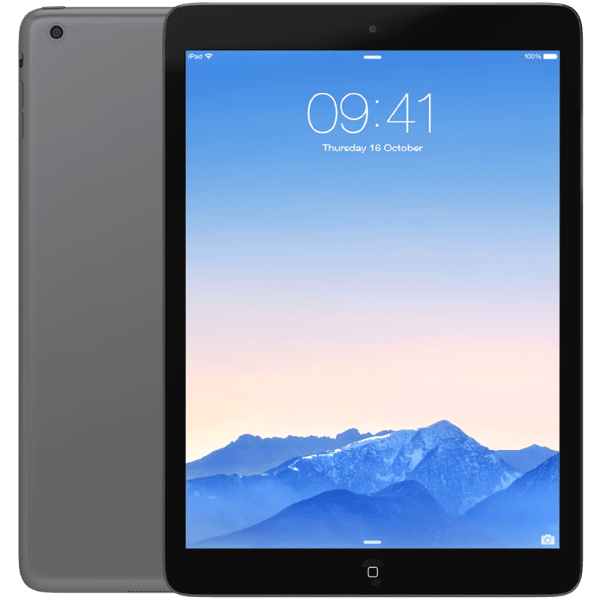 Apple iPad Air Space grey WIFI + Cellular 32GB Klasse A (Refurbished)