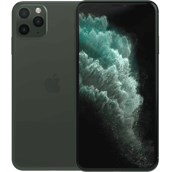 Apple iPhone 11 Pro Max Midnight Green 256 GB Klasse B Nyt batteri (Refurbished)