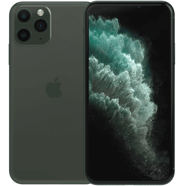 Apple iPhone 11 Pro Midnight Green 64 GB Klasse A Nyt batteri (Refurbished)