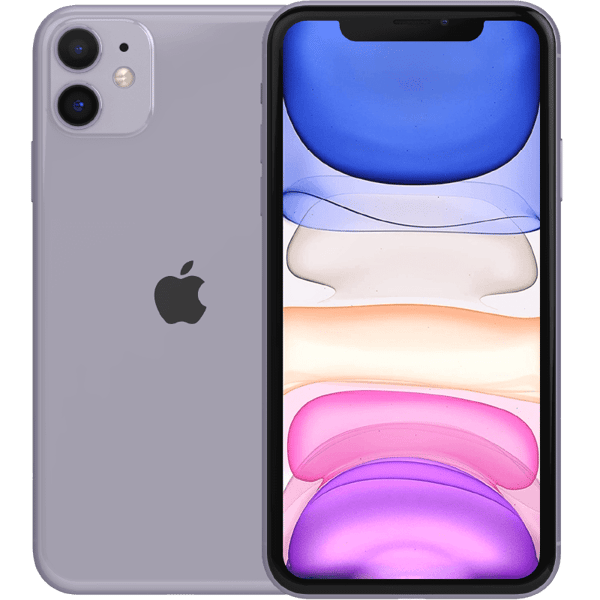 Apple iPhone 11 Purple 64 GB Luokka B Uusi vara-akku (Refurbished)