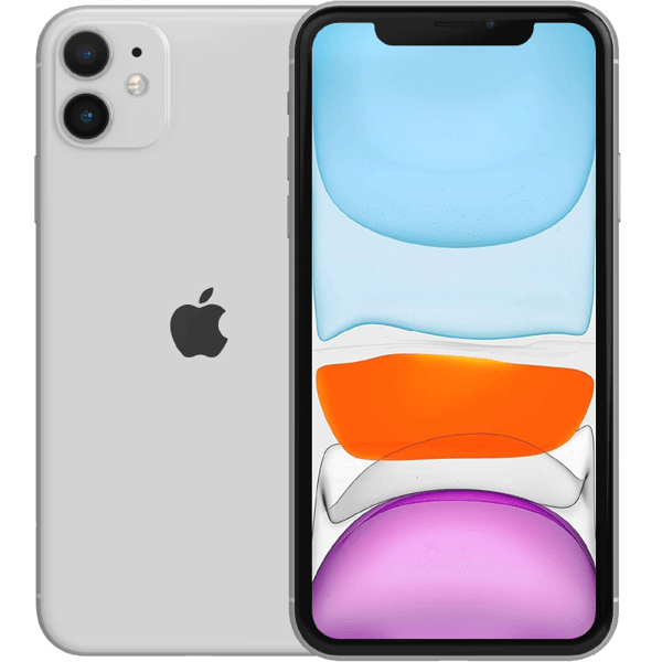 Apple iPhone 11 White 64 GB Klass B Nytt batteri (Refurbished)