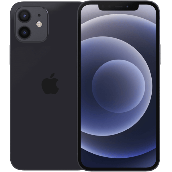 Apple iPhone 12 Black 128 GB Klasse A (Refurbished)