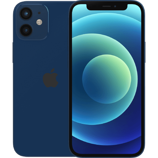 Apple iPhone 12 mini Blue 64 GB Klasse B Nyt batteri (Refurbished)