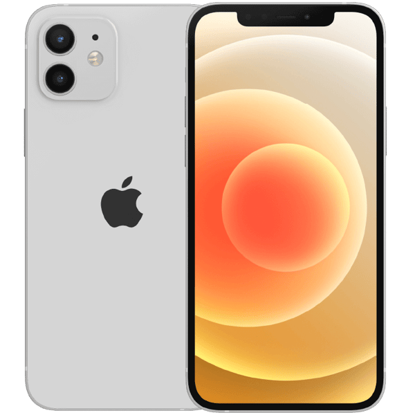 Apple iPhone 12 White 64 GB Klass C Nytt batteri (Refurbished)